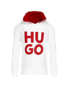 Толстовка обычного кроя, белый Hugo