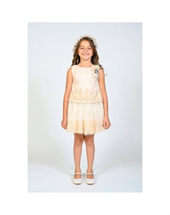 Платье Монтроуз, золото Tulleen