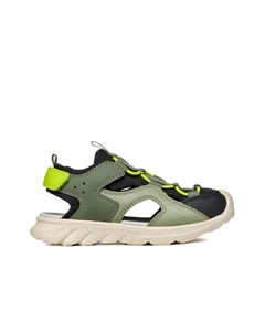 Сандалии с регулируемыми ремешками j сандалии airadyum bo, зеленый Geox