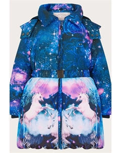 Пальто с принтом «единорог» Ulla, синий Monsoon