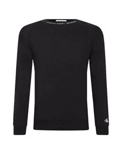 Толстовка обычного кроя, черный Calvin klein