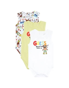 Боди (3 шт.), мультиколор Guess