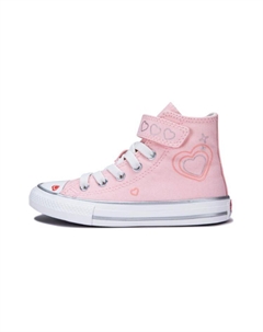 Детские парусиновые туфли PS, Pink Converse