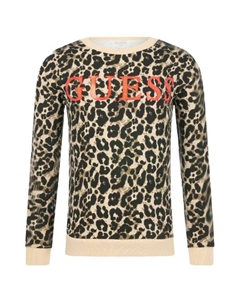 Толстовка обычного кроя, бежевый Guess