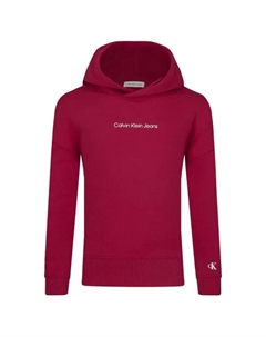 Толстовка обычного кроя, бургунди Calvin klein
