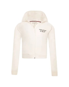 Укороченная толстовка, белый Tommy hilfiger