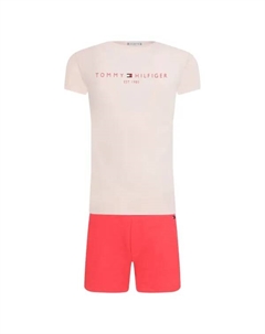 Пижамы стандартного кроя, розовый Tommy hilfiger