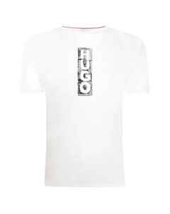 Футболка стандартного кроя, белый Hugo