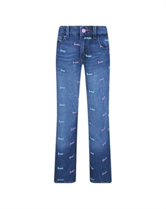 Джинсы свободного кроя, синий Guess