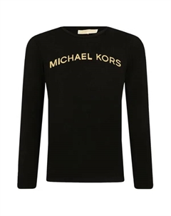 Блузка стандартного кроя, черный Michael kors
