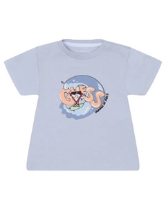 Футболка стандартного кроя, фиолетовый Guess