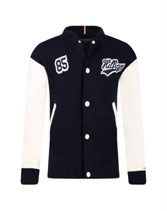 Толстовка-Бомбер стандартного кроя, синий Tommy hilfiger