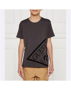 Футболка стандартного кроя, серый Guess