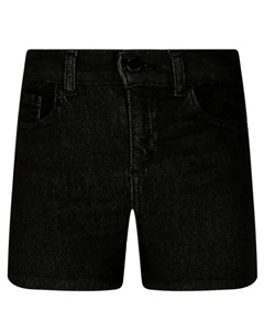 Шорты узкого кроя Bull джинсовая ткань, черный Guess
