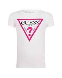 Футболка стандартного кроя, белый Guess