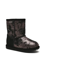 Кожаные зимние ботинки Brumby, черный Emu australia