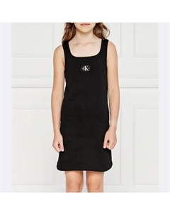 Платье, черный Calvin klein