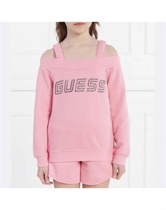 Толстовка обычного кроя, розовый Guess