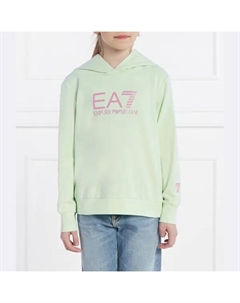 Толстовка обычного кроя, зеленый Ea7