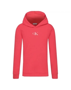 Толстовка обычного кроя, розовый Calvin klein