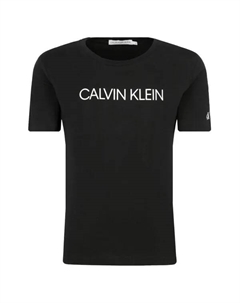 Футболка стандартного кроя Institution, черный Calvin klein