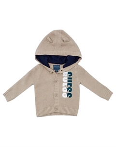 Свитер обычного кроя, бежевый Guess