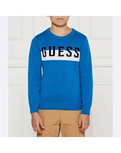 Свитер обычного кроя, синий Guess