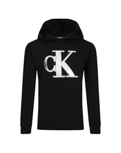 Толстовка обычного кроя, черный Calvin klein