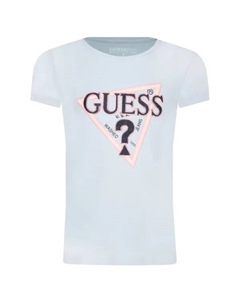 Футболка стандартного кроя, синий Guess