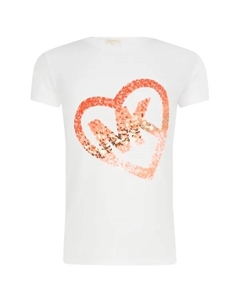 Футболка стандартного кроя, белый Michael kors