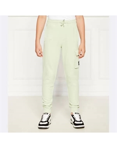 Спортивные брюки свободного кроя, зеленый Calvin klein