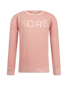 Толстовка обычного кроя, розовый Michael kors