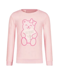 Толстовка обычного кроя, розовый Guess