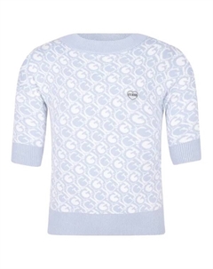 Свитер обычного кроя, синий Guess