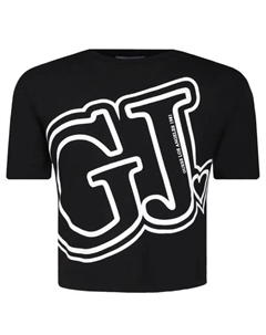 Футболка стандартного кроя, черный Guess