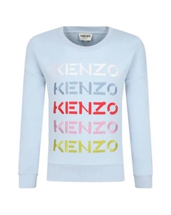 Толстовка обычного кроя, синий Kenzo kids