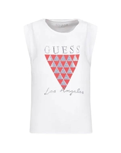 Футболка стандартного кроя, белый Guess