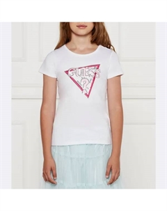 Футболка стандартного кроя, белый Guess