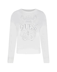 Толстовка обычного кроя, белый Guess