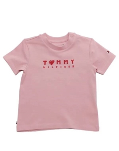 Футболка стандартного кроя ко Дню святого Валентина, розовый Tommy hilfiger