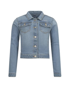 Джинсовая куртка стандартного кроя, синий Guess