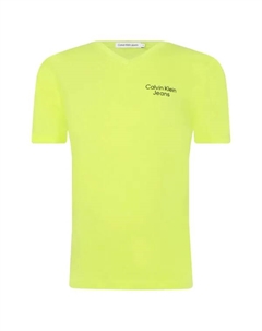 Футболка стандартного кроя, зеленый Calvin klein