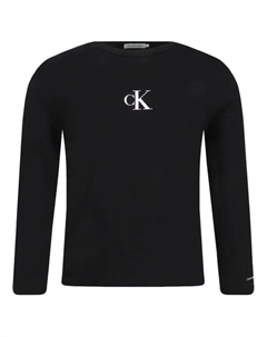 Блузка стандартного кроя, черный Calvin klein