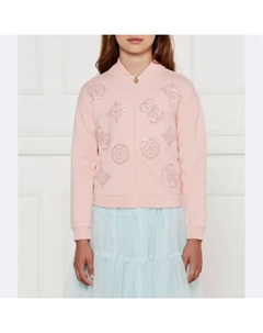 Толстовка обычного кроя, розовый Guess