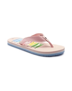 Шлепки, розовый Tommy hilfiger