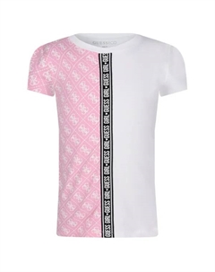 Футболка стандартного кроя, белый Guess