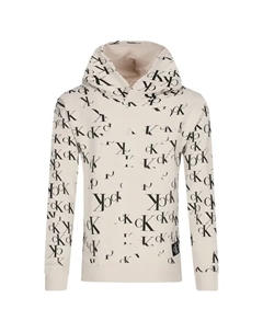 Толстовка обычного кроя, бежевый Calvin klein