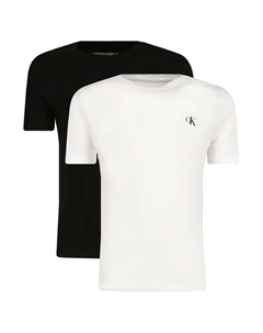 Комплект из двух футболок стандартного кроя, черный Calvin klein