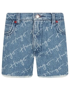 Шорты стандартного кроя, синий Hugo