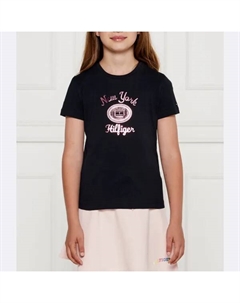 Футболка стандартного кроя, черный Tommy hilfiger
